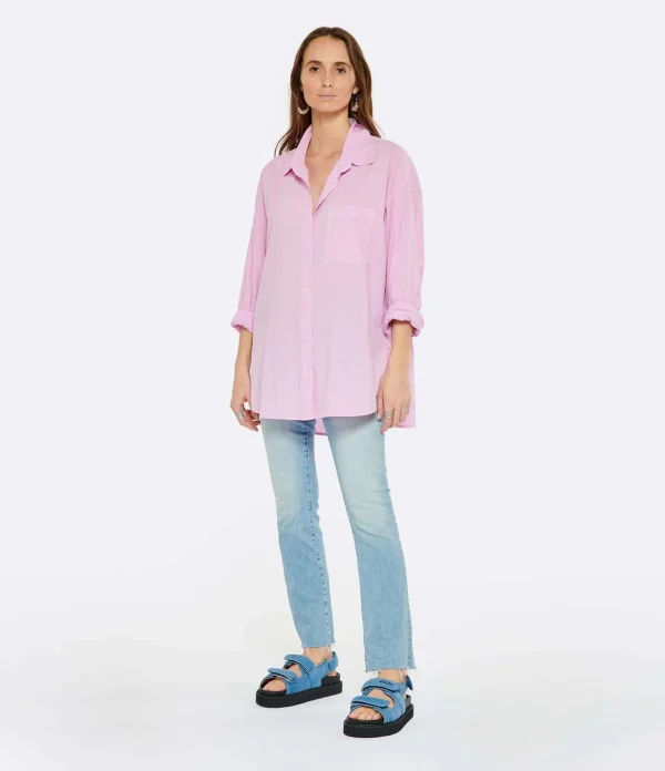 MOTHER Jean The Hustler Ankle Fray Denim Bleu Crossroads 8