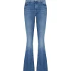 MOTHER Jean The Weekender Fray Denim A Groovy Kind Of Love 19