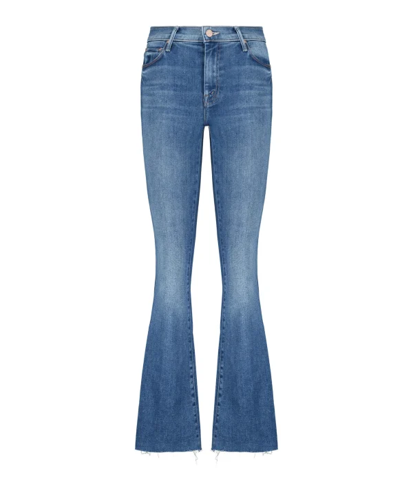 MOTHER Jean The Weekender Fray Denim A Groovy Kind Of Love 1