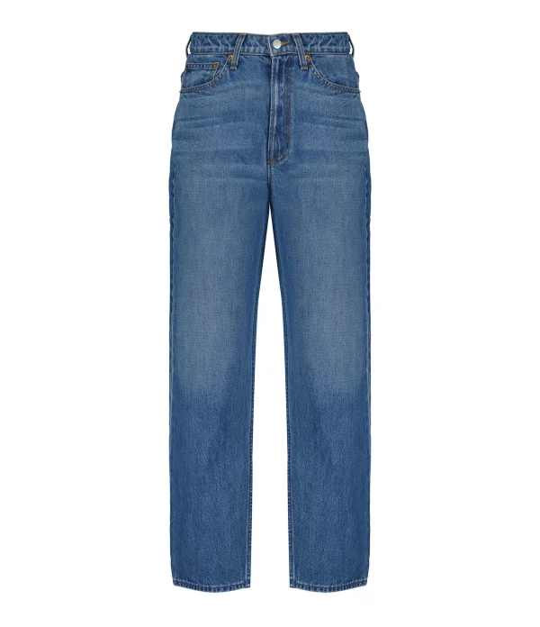 MOTHER Jean HW Double Stack Ankle Denim Delicious Memorie 1