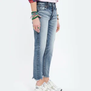 MOUSSY VINTAGE Jean Merry Tapered Denim Bleu 14