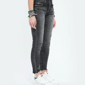 MOUSSY VINTAGE Jean Checotah Skinny Denim Noir 13