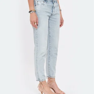 MOUSSY VINTAGE Jean Naval Tapered Denim Bleu Clair 19