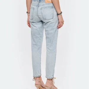 MOUSSY VINTAGE Jean Naval Tapered Denim Bleu Clair 21