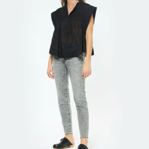 MOUSSY VINTAGE Jean Bradshaw Skinny Denim Noir Délavé 21