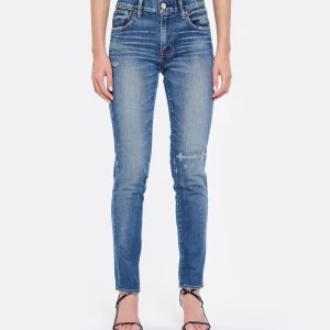 MOUSSY VINTAGE Jean MV Edgerton Skinny-L Denim Bleu Foncé 13