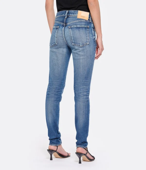 MOUSSY VINTAGE Jean MV Edgerton Skinny-L Denim Bleu Foncé 6