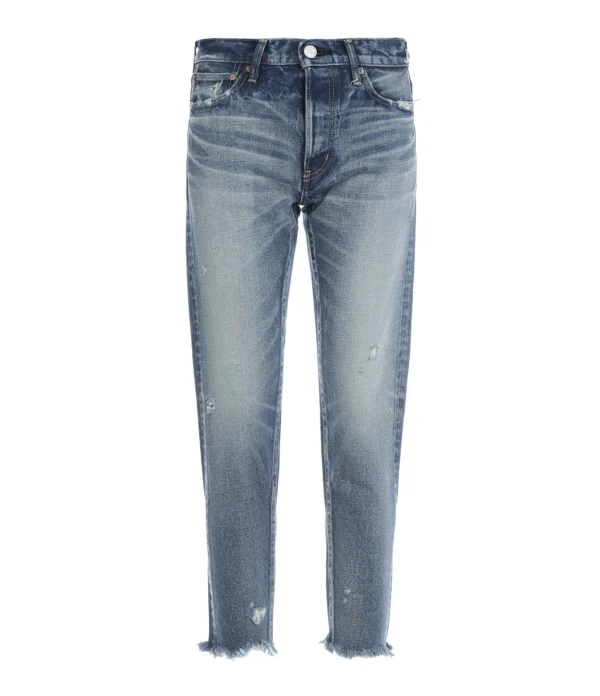 MOUSSY VINTAGE Jean Merry Tapered Denim Bleu 1