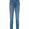 MOUSSY VINTAGE Jean Evans Tapered Denim Bleu 19