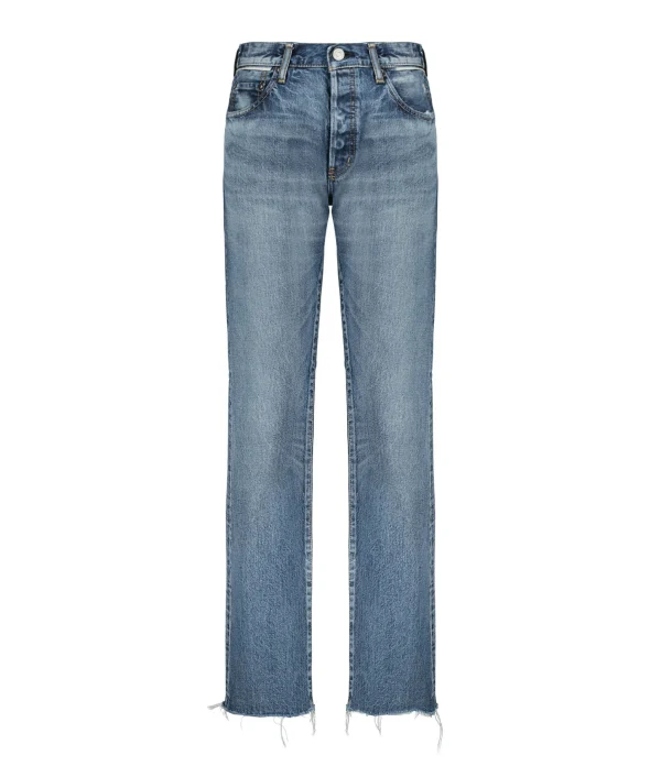 MOUSSY VINTAGE Jean Sawdust Straight Denim Bleu 1