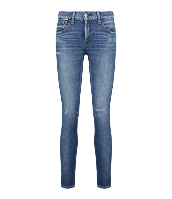 MOUSSY VINTAGE Jean MV Edgerton Skinny-L Denim Bleu Foncé 1