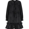 MSGM Robe Coton Noir 16