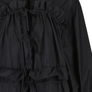 MSGM Robe Coton Noir 8