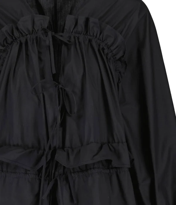 MSGM Robe Coton Noir 3