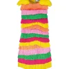 MSGM Robe Multicolore 14