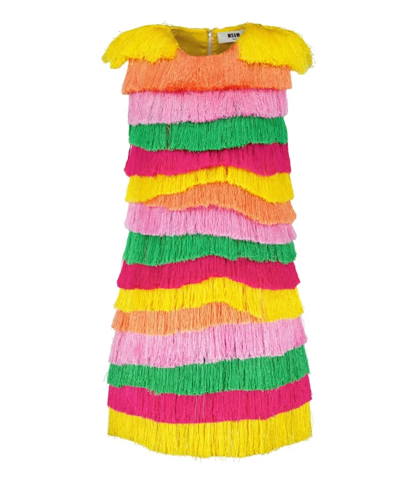 MSGM Robe Multicolore 1