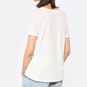 NEWTONE Tee-shirt Starlight Wet Lips Coton Naturel 12