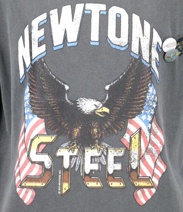 NEWTONE Tee-shirt Biker Steel Pepper 3