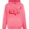 NEWTONE Sweatshirt Jagger Joy Coton Corail 23