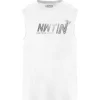 NEWTONE Tee-shirt Biker Official Coton Dirty White 19