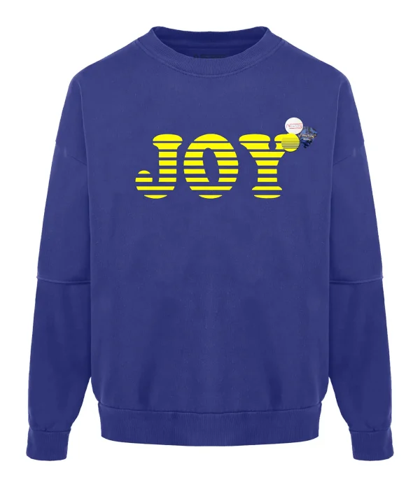 NEWTONE Sweatshirt Roller Joy Coton Bleu Royal 1