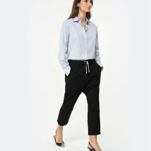 NILI LOTAN Pantalon Casablanca Coton Noir 12