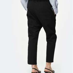 NILI LOTAN Pantalon Casablanca Coton Noir 16