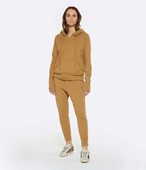 NILI LOTAN Sweatshirt Hoodie Janie Coton Caramel 6