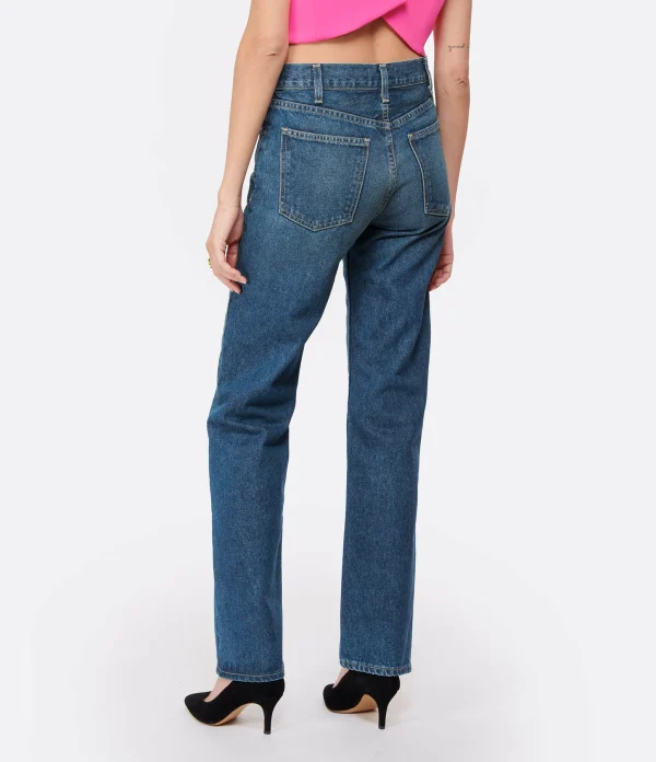 NILI LOTAN Jean Smith Coton Bleu 6