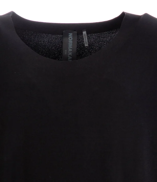 Norma Kamali Robe Tee-shirt Noir 3