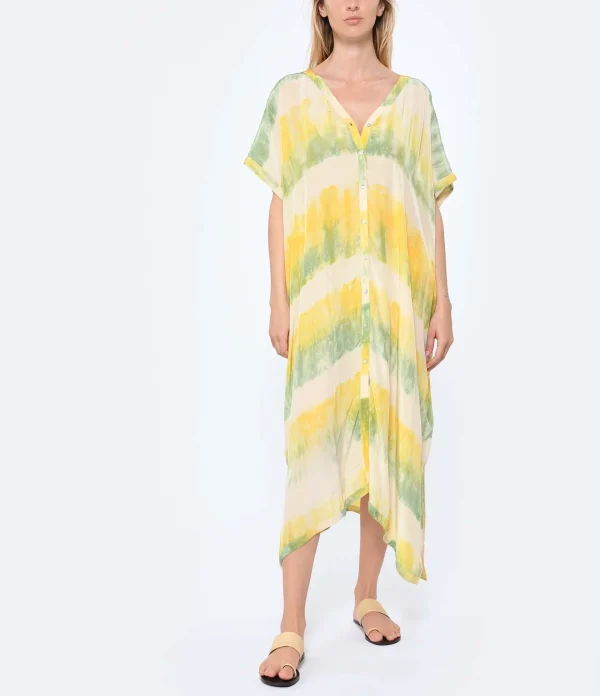 NOUS Kaftan Palma Rayures Cactus 3