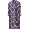 NOUS Robe Florence Zig Zag Violet 14