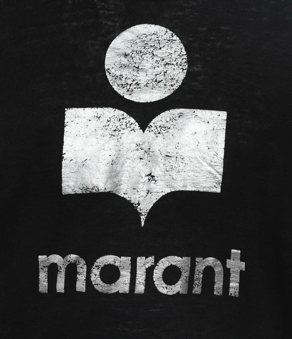 MARANT ÉTOILE Tee-shirt Klowia Lin Noir 3