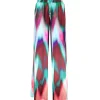 OUD Pantalon Axel Tie And Dye Soie Multicolore 17