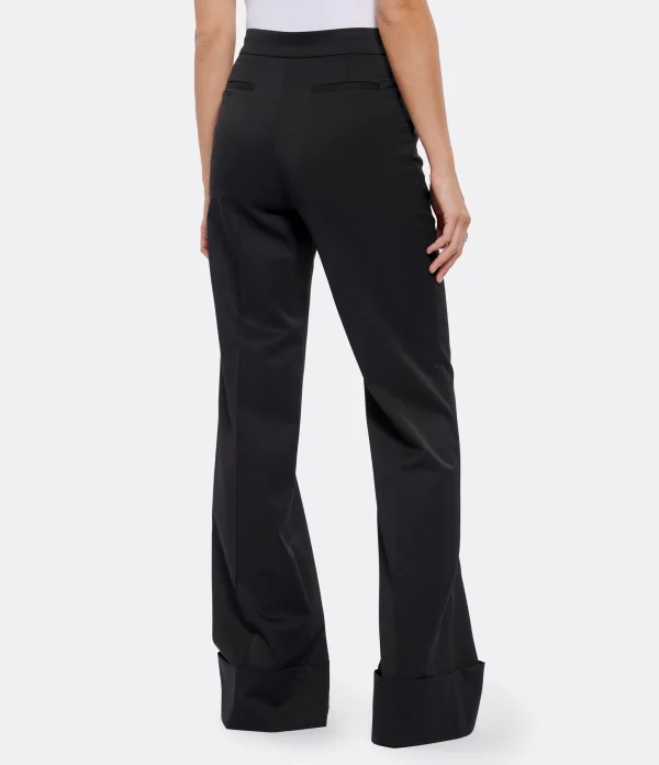 OUD Pantalon Costume Laine Noir 6