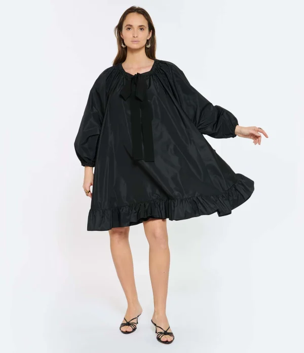 PATOU Robe Froufrou Noir 7