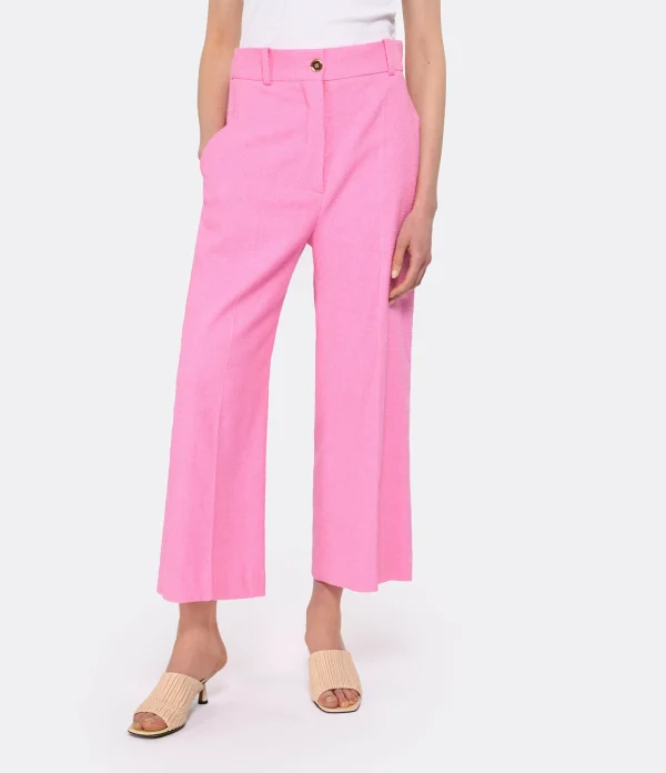 PATOU Pantalon Iconic Coton Bégonia Rose 5