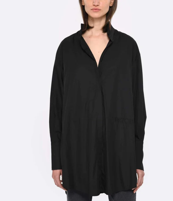 PATOU Robe Painter Coton Noir 5