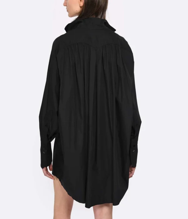 PATOU Robe Painter Coton Noir 9