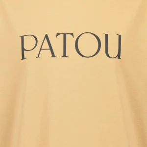 Tee-shirt Essential Patou Coton Marron Chestnut 8