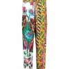 PIERRE-LOUIS MASCIA Pantalon Aloe Soie Imprimé Floral Multicolore 19