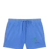 Maison Labiche Short Trousseau Mini Club Vacances Coton Bio Bleu 17