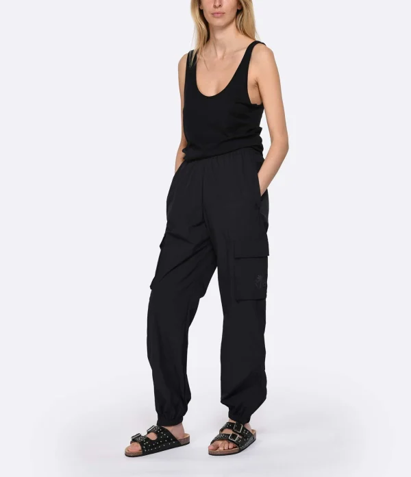 RAIINE Pantalon Cargo Leoni Noir 4