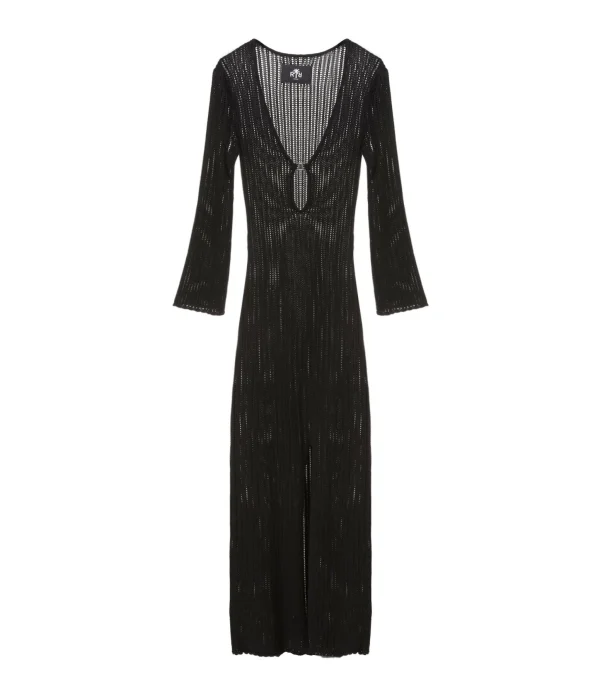 RAIINE Robe Dey Maille Noir 1