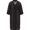 RAIINE Robe Chemise Diaz Noir 16