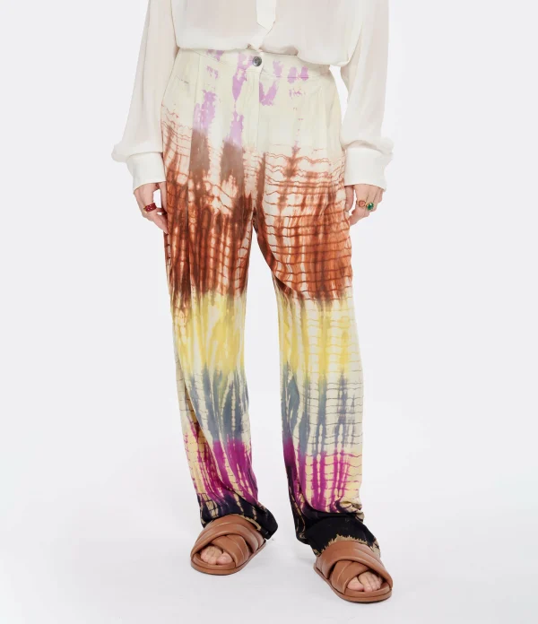 RAQUEL ALLEGRA Pantalon Françoise Multicolore 5