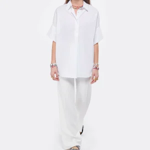 ROBERTO COLLINA Blouse Coton Blanc 13