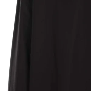 ROBERTO COLLINA Robe Chemise Coton Noir 8