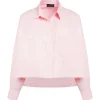 ROBERTO COLLINA Chemise Coton Rose 25