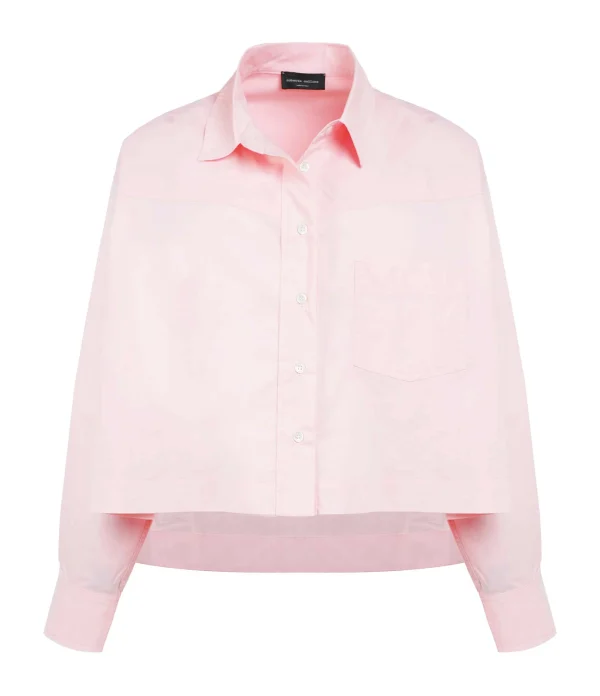 ROBERTO COLLINA Chemise Coton Rose 1